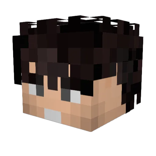 Mikael_Ore Minecraft avatar head, 3D render