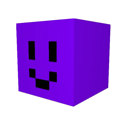 Mikagalar Minecraft avatar head, 3D render