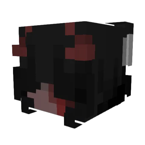 Mikah2609 Minecraft avatar head, 3D render