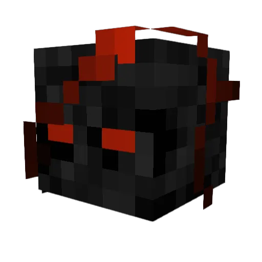 Mikaitz Minecraft avatar head, 3D render
