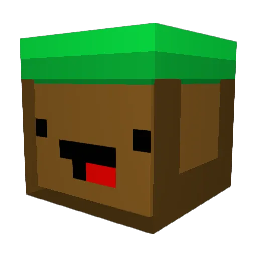 Mikaro08 Minecraft avatar head, 3D render
