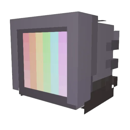 Mikasdio Minecraft avatar head, 3D render