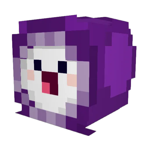 Minecraft-Avatar von Mikatchuuu: Kopf als 3D-Render