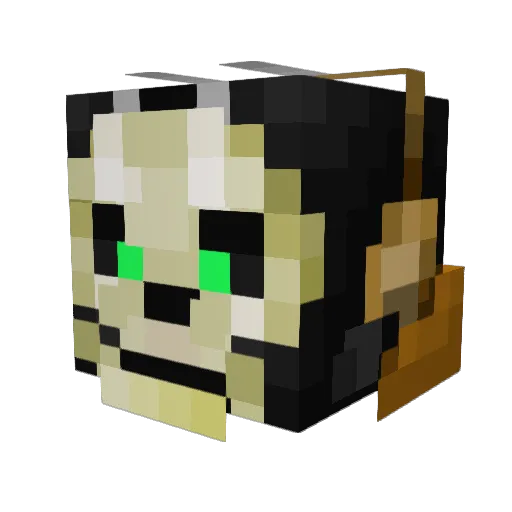 MikaylePro Minecraft avatar head, 3D render