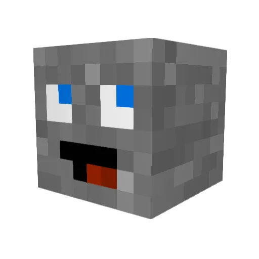 Mike42060 Minecraft avatar head, 3D render