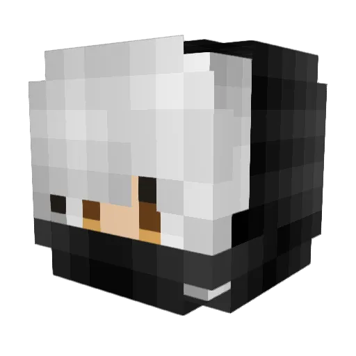 Mike47472 Minecraft avatar head, 3D render