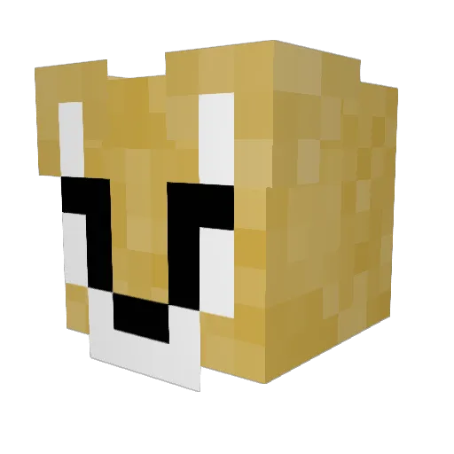 Mike720472 Minecraft avatar head, 3D render