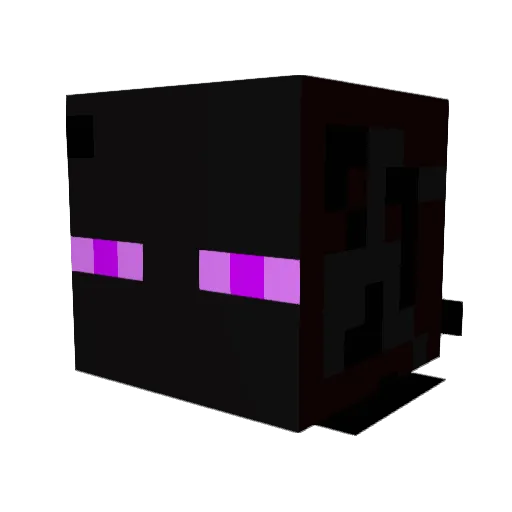 MikeChas Minecraft avatar head, 3D render