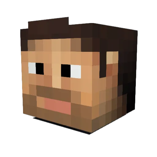 MikeChris1234567 Minecraft avatar head, 3D render