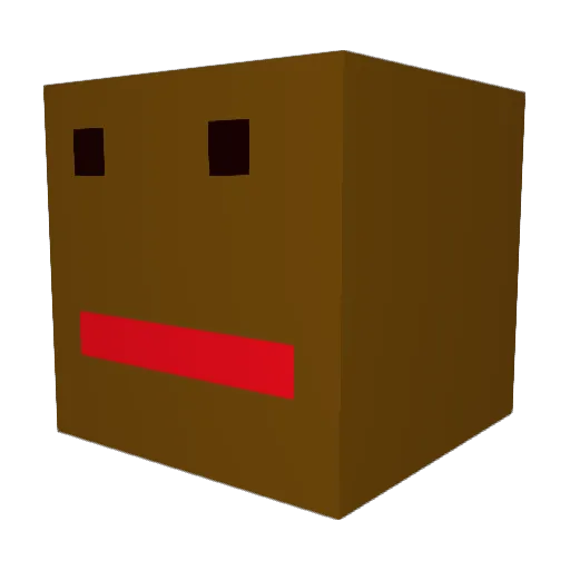 MikeHarrington Minecraft avatar head, 3D render