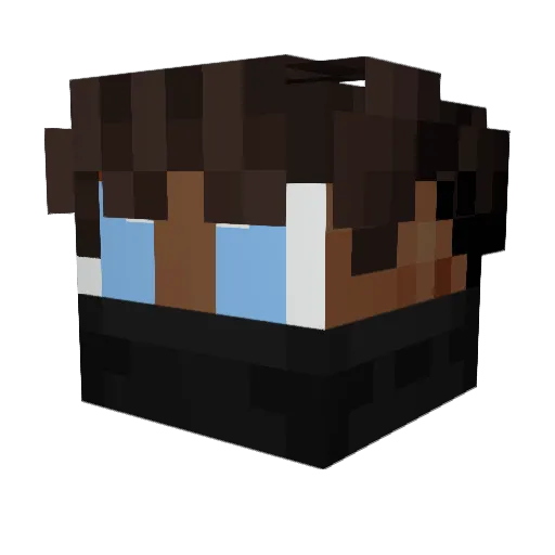 MikeHwak001 Minecraft avatar head, 3D render