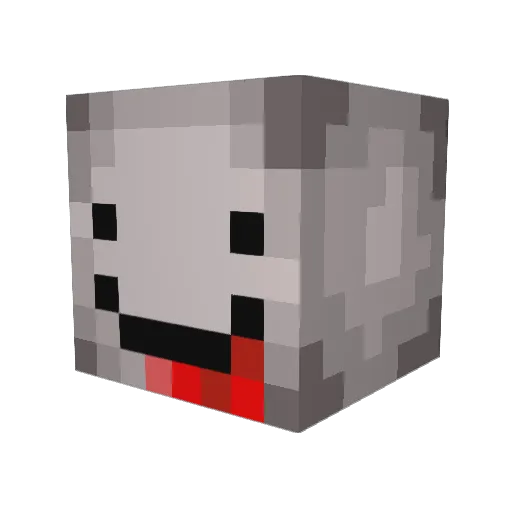 MikeMasterCZ Minecraft avatar head, 3D render