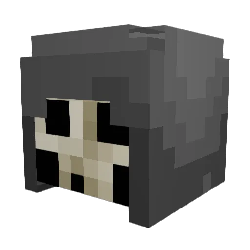 MikeMoar Minecraft avatar head, 3D render