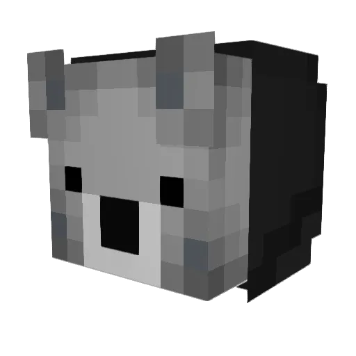 MikePersson01 Minecraft avatar head, 3D render