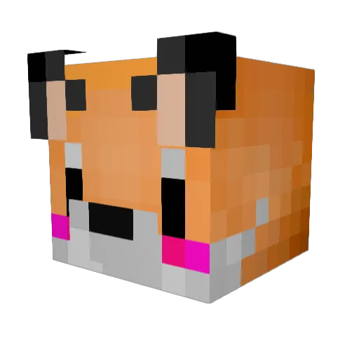 MikeThunderHawk Minecraft avatar head, 3D render