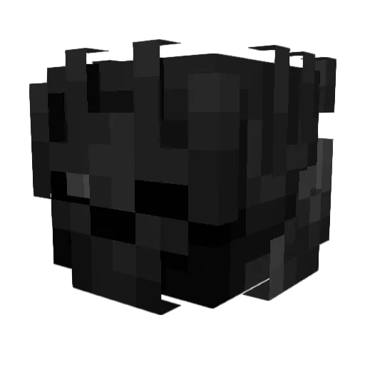 MikeWki Minecraft avatar head, 3D render