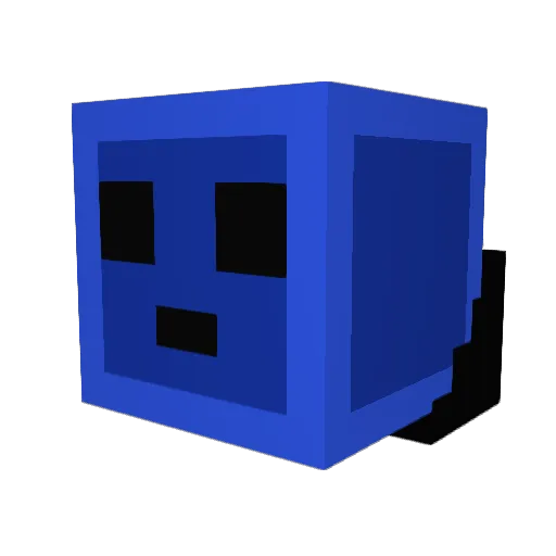 Mike_Delong Minecraft avatar head, 3D render
