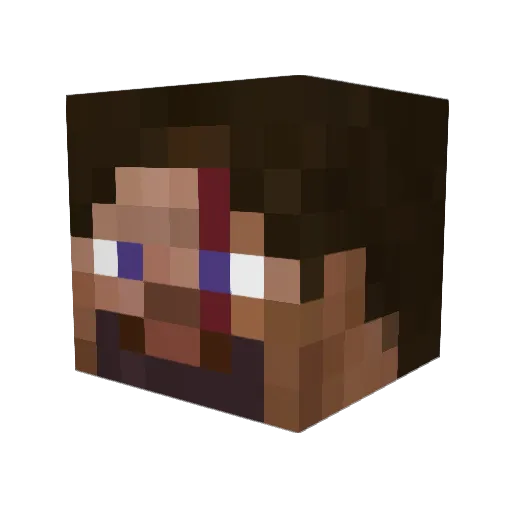 Mike_Tayson2423 Minecraft avatar head, 3D render