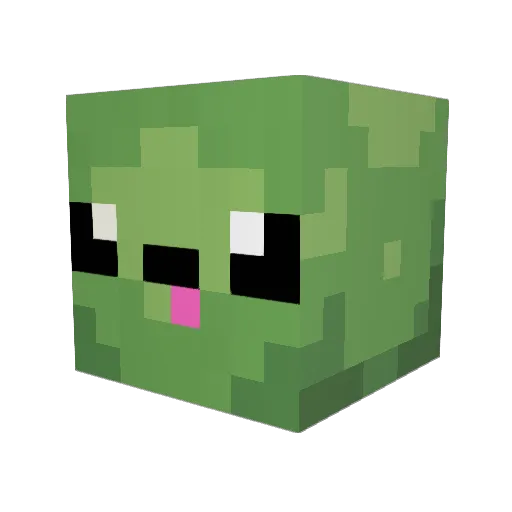 Mikeisgood Minecraft avatar head, 3D render