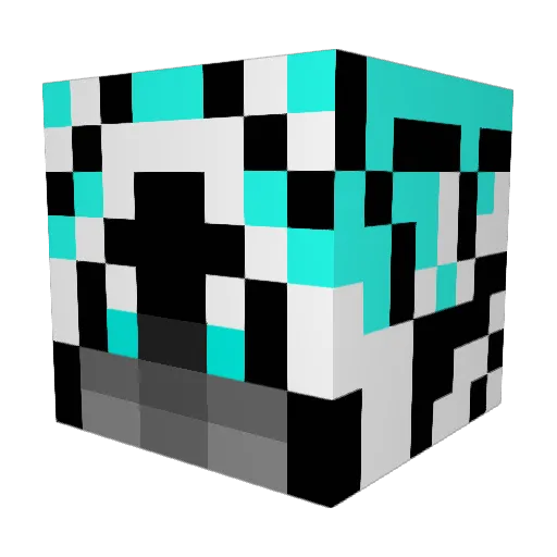 Mikejv58 Minecraft avatar head, 3D render