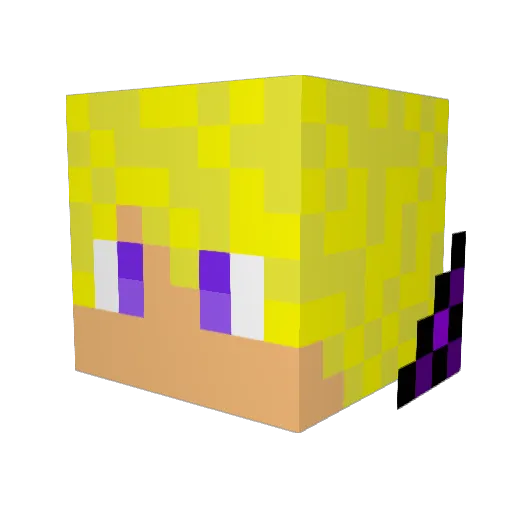 Mikekills101 Minecraft avatar head, 3D render