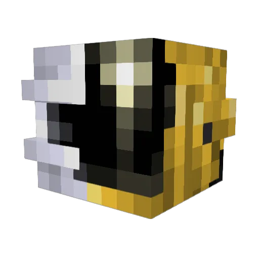 MikelSoEr Minecraft avatar head, 3D render