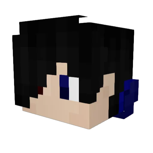 Mikel_Anderson Minecraft avatar head, 3D render