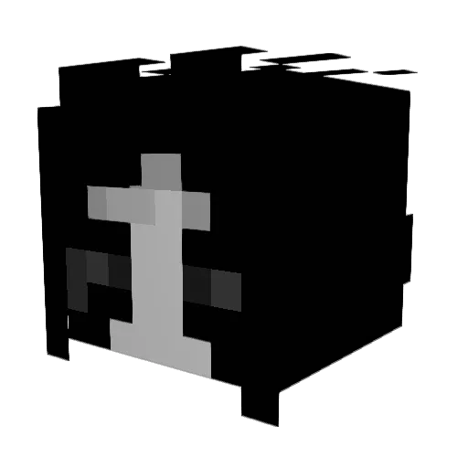 Mikel_xD Minecraft avatar head, 3D render