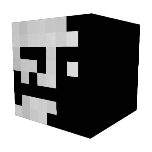 Mikelis_LV Minecraft avatar head, 3D render