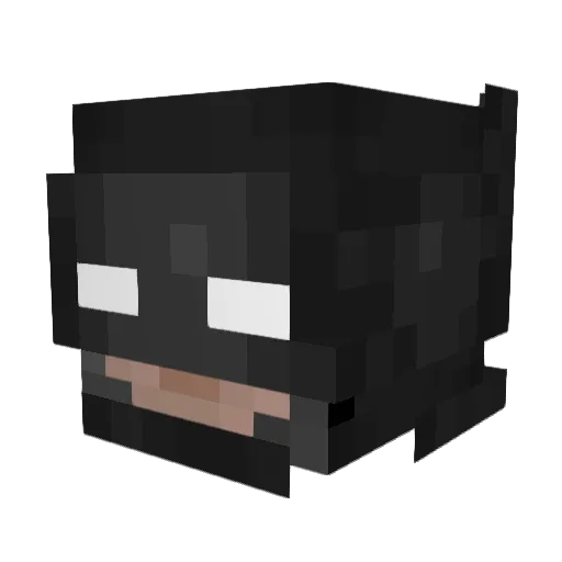 MikemagNike Minecraft avatar head, 3D render