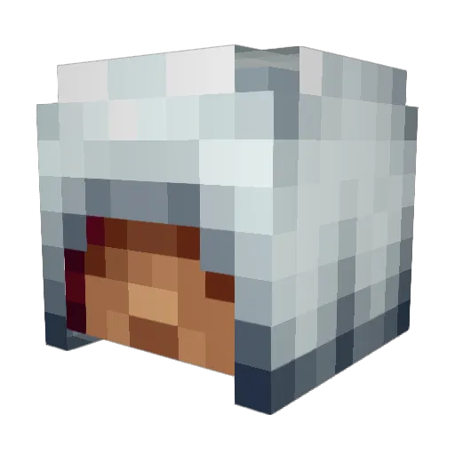 MiketheR5 Minecraft avatar head, 3D render