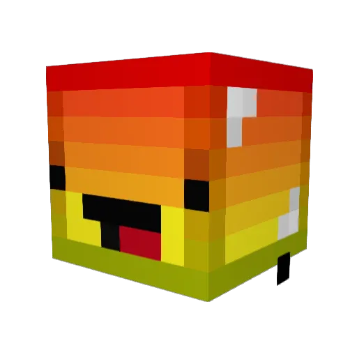 Miketyson93 Minecraft avatar head, 3D render