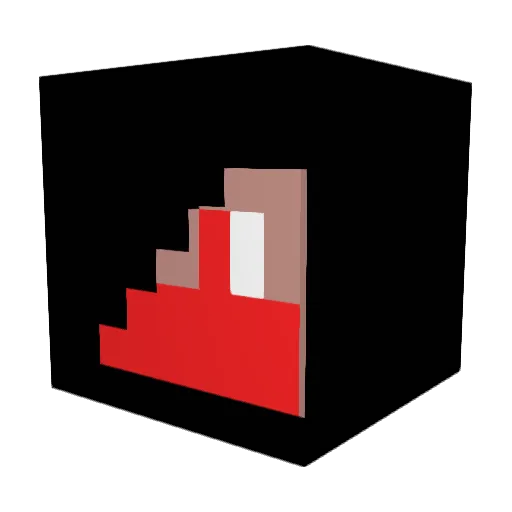 Mikeus91 Minecraft avatar head, 3D render