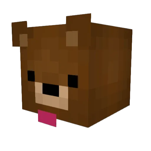 Mikey6198 Minecraft avatar head, 3D render