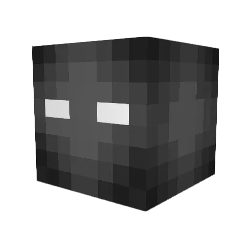 MikeyMLM Minecraft avatar head, 3D render