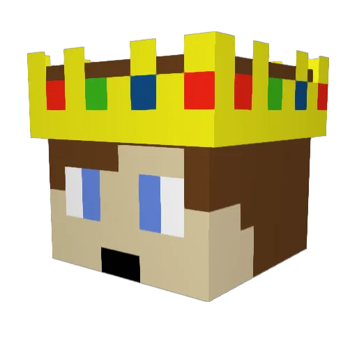 MikeyMarvelous1 Minecraft avatar head, 3D render