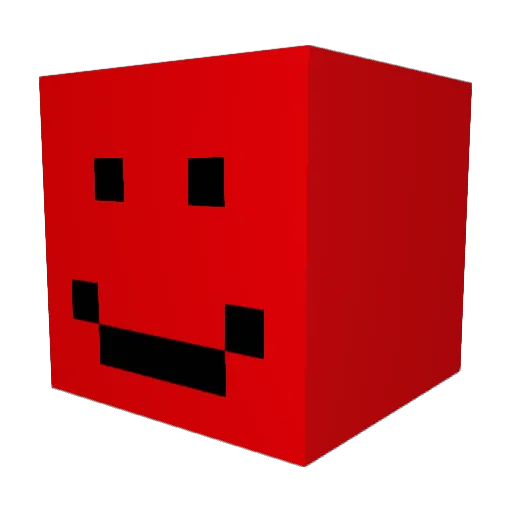 MikeyShadow Minecraft avatar head, 3D render