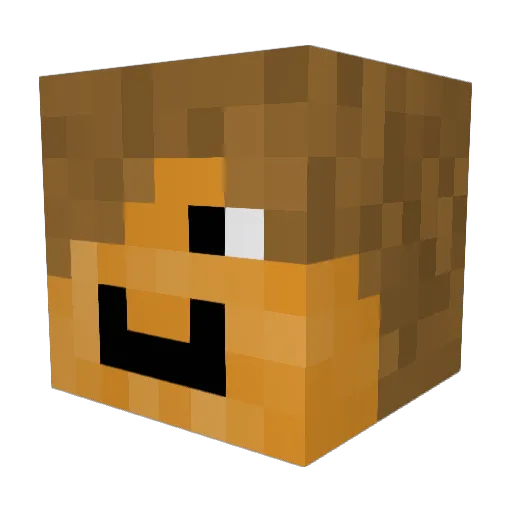 Mikeyboi2001 Minecraft avatar head, 3D render
