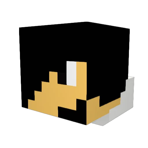 Mikeysan88 Minecraft avatar head, 3D render