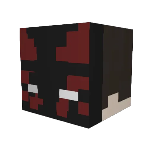 Mikeyyy051 Minecraft avatar head, 3D render
