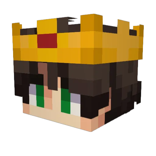 Minecraft-Avatar von MikiYT1: Kopf als 3D-Render