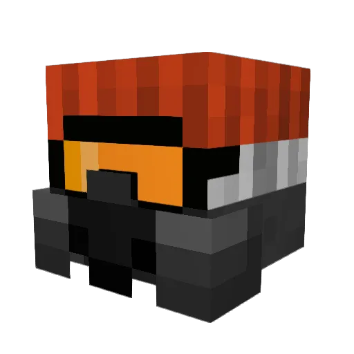 Mikkelsen1324 Minecraft avatar head, 3D render