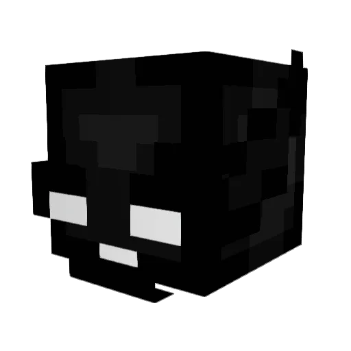 Mikl09 Minecraft avatar head, 3D render