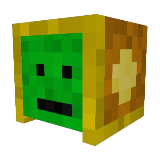 Mikler1 Minecraft avatar head, 3D render