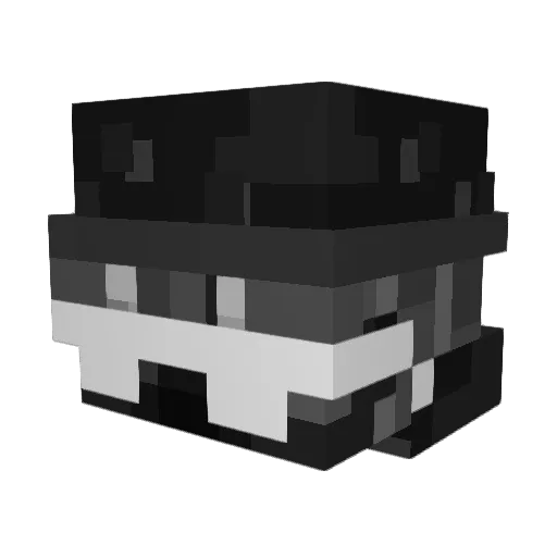 Mikosz123 Minecraft avatar head, 3D render