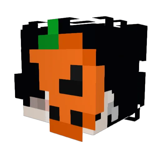MikroAutoUuni67 Minecraft avatar head, 3D render