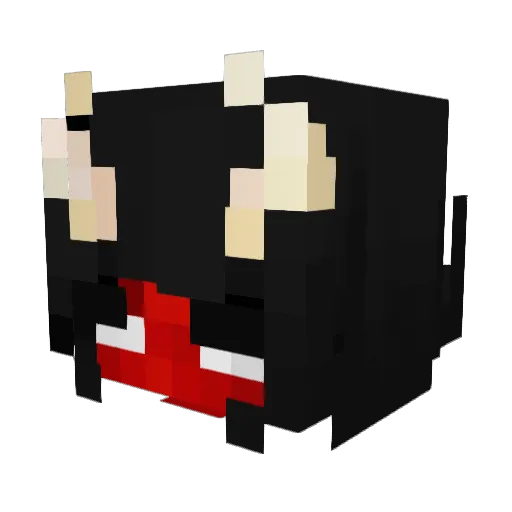 Mikrowelle12 Minecraft avatar head, 3D render