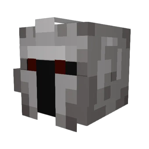 MiksManx Minecraft avatar head, 3D render