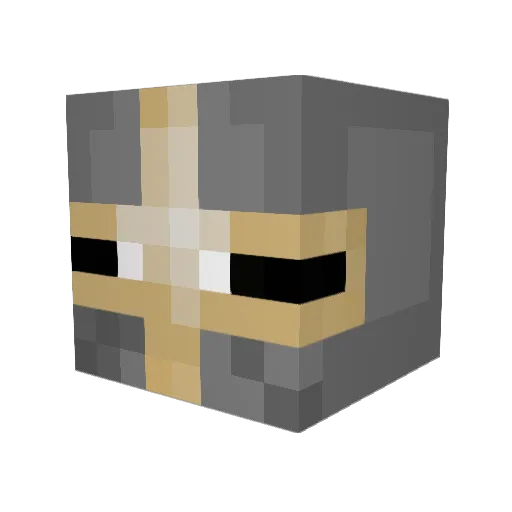 Miksu2134 Minecraft avatar head, 3D render