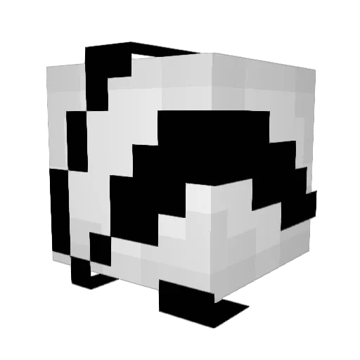 Miksu27 Minecraft avatar head, 3D render